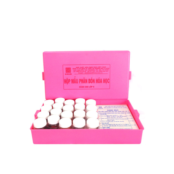 Hộp mẫu phân bón hóa học (CSHH2014 - 2015 -2016)